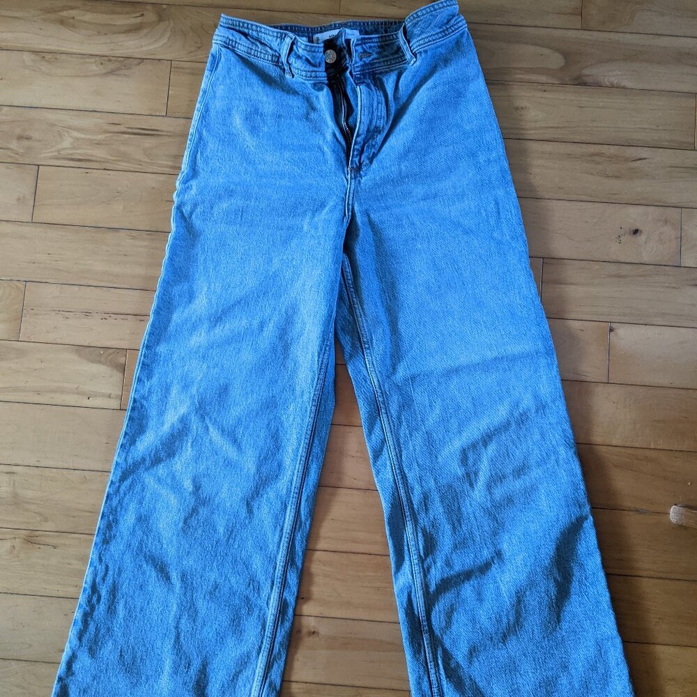 Mango Wide Leg Jeans - Catherine